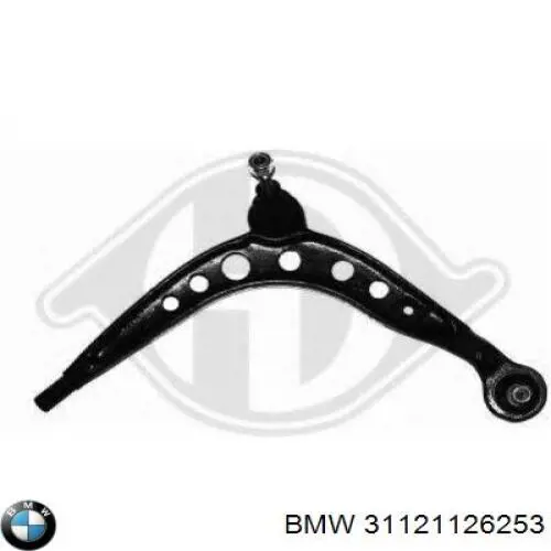 31121126253 BMW rótula de suspensión inferior