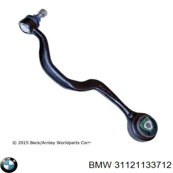 31121133712 BMW barra oscilante, suspensión de ruedas delantera, superior derecha