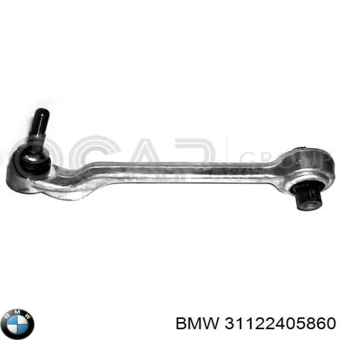 31122405860 BMW barra oscilante, suspensión de ruedas delantera, inferior derecha