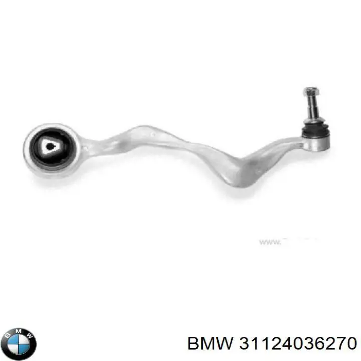 31124036270 BMW barra oscilante, suspensión de ruedas delantera, inferior derecha