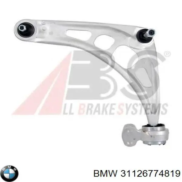 31126774819 BMW barra oscilante, suspensión de ruedas delantera, inferior izquierda