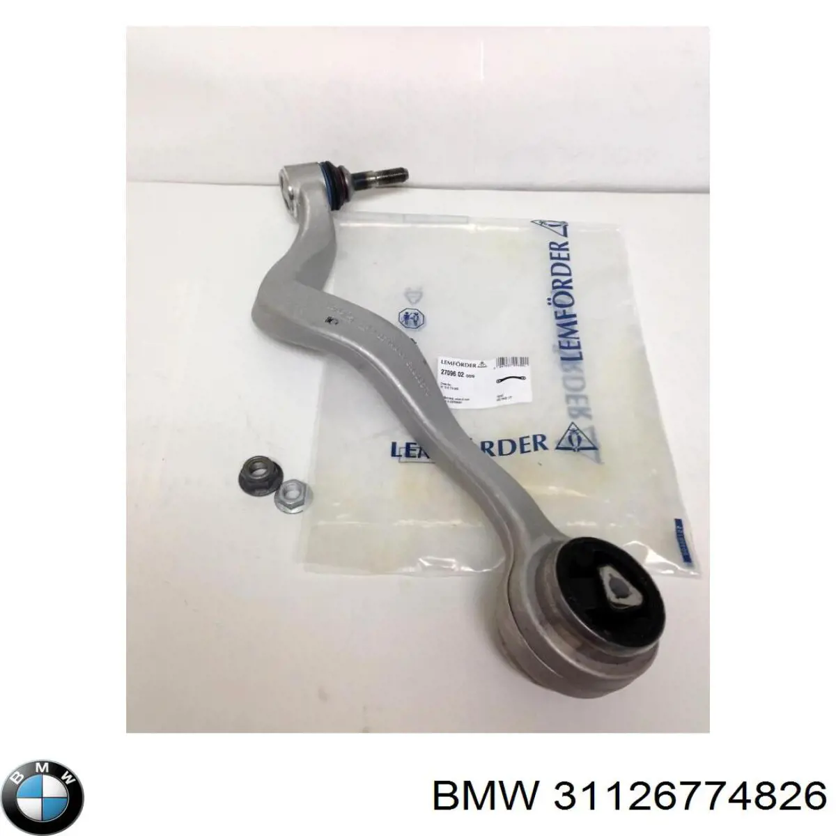 31126774826 BMW barra oscilante, suspensión de ruedas delantera, inferior derecha