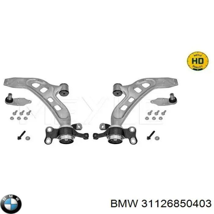 31126850403 BMW silentblock de suspensión delantero inferior