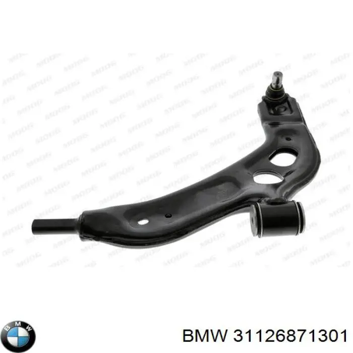 31126871301 BMW barra oscilante, suspensión de ruedas delantera, inferior izquierda