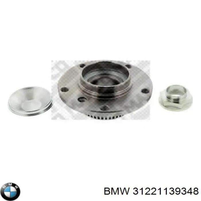 31221139348 BMW cubo de rueda delantero