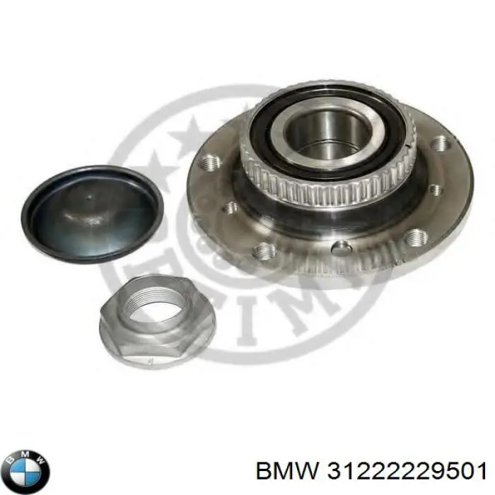 31222229501 BMW cubo de rueda delantero