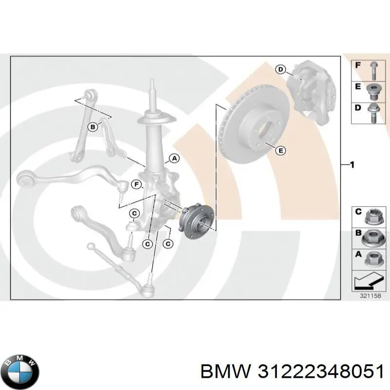 31222348051 BMW 