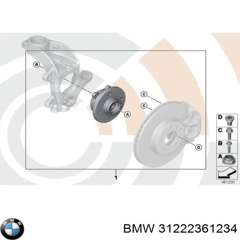 31222361234 BMW 