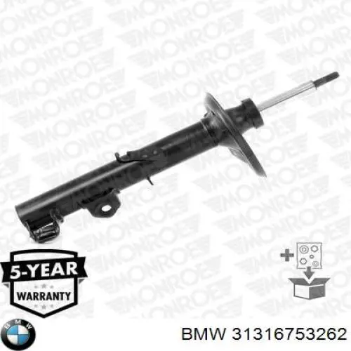 31311092574 BMW amortiguador delantero derecho