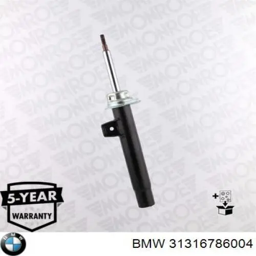 31316786004 BMW amortiguador delantero derecho