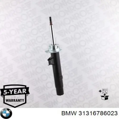 31316786023 BMW amortiguador delantero izquierdo