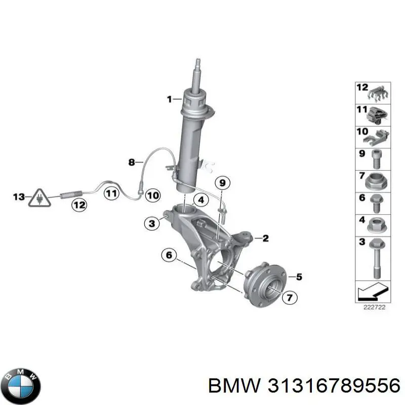 31316789556 BMW 