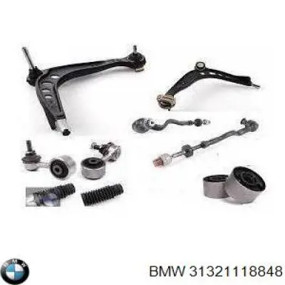 31321118848 BMW amortiguador delantero derecho