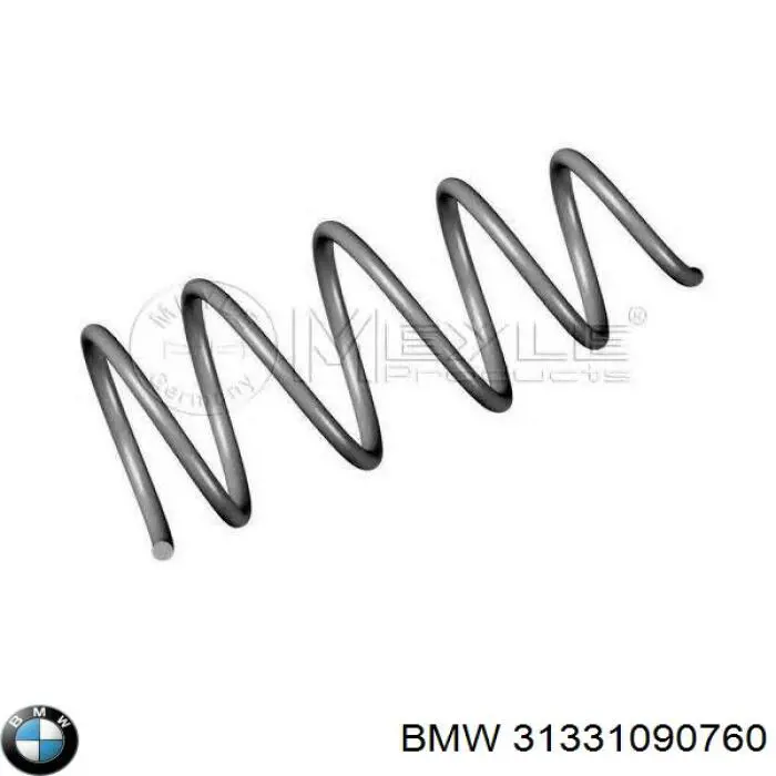 31331090760 BMW muelle de suspensión eje delantero