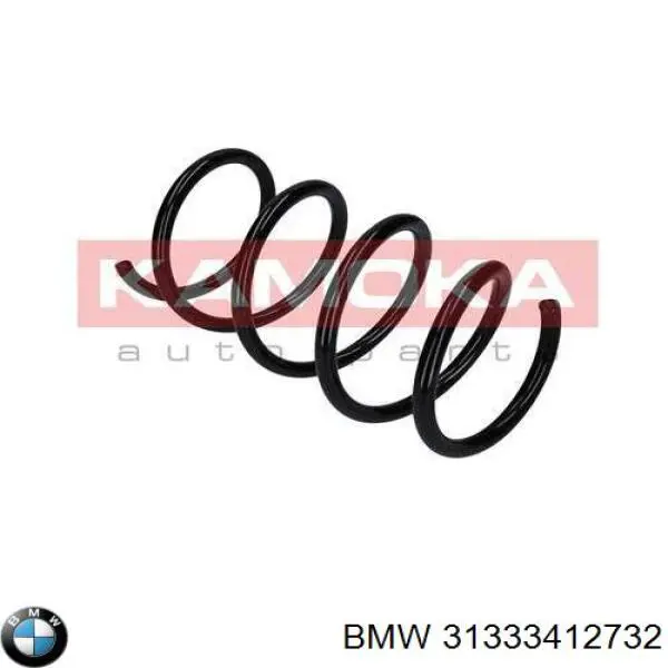 31333412731 BMW muelle de suspensión eje delantero