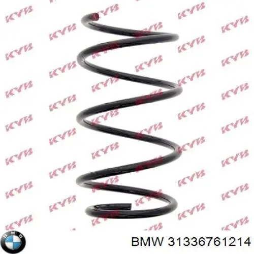 31336761214 BMW muelle de suspensión eje delantero