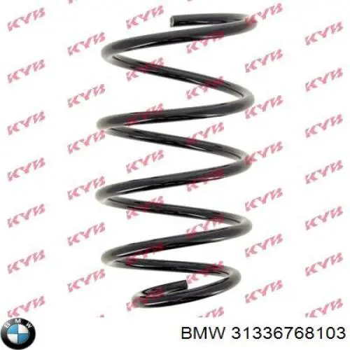 31336768103 BMW muelle de suspensión eje delantero