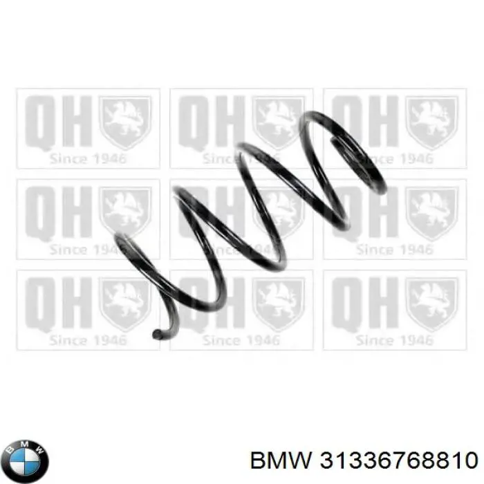 31336768810 BMW muelle de suspensión eje delantero