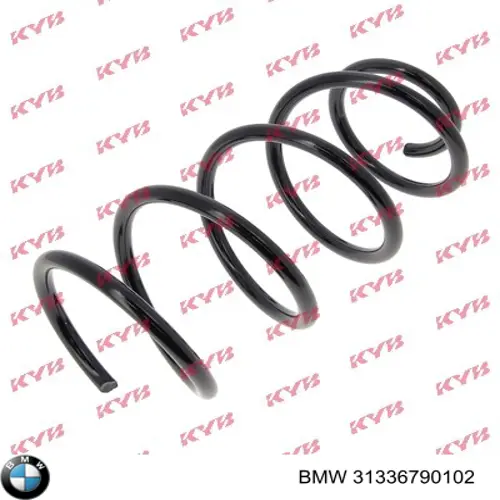 31336790102 BMW muelle de suspensión eje delantero