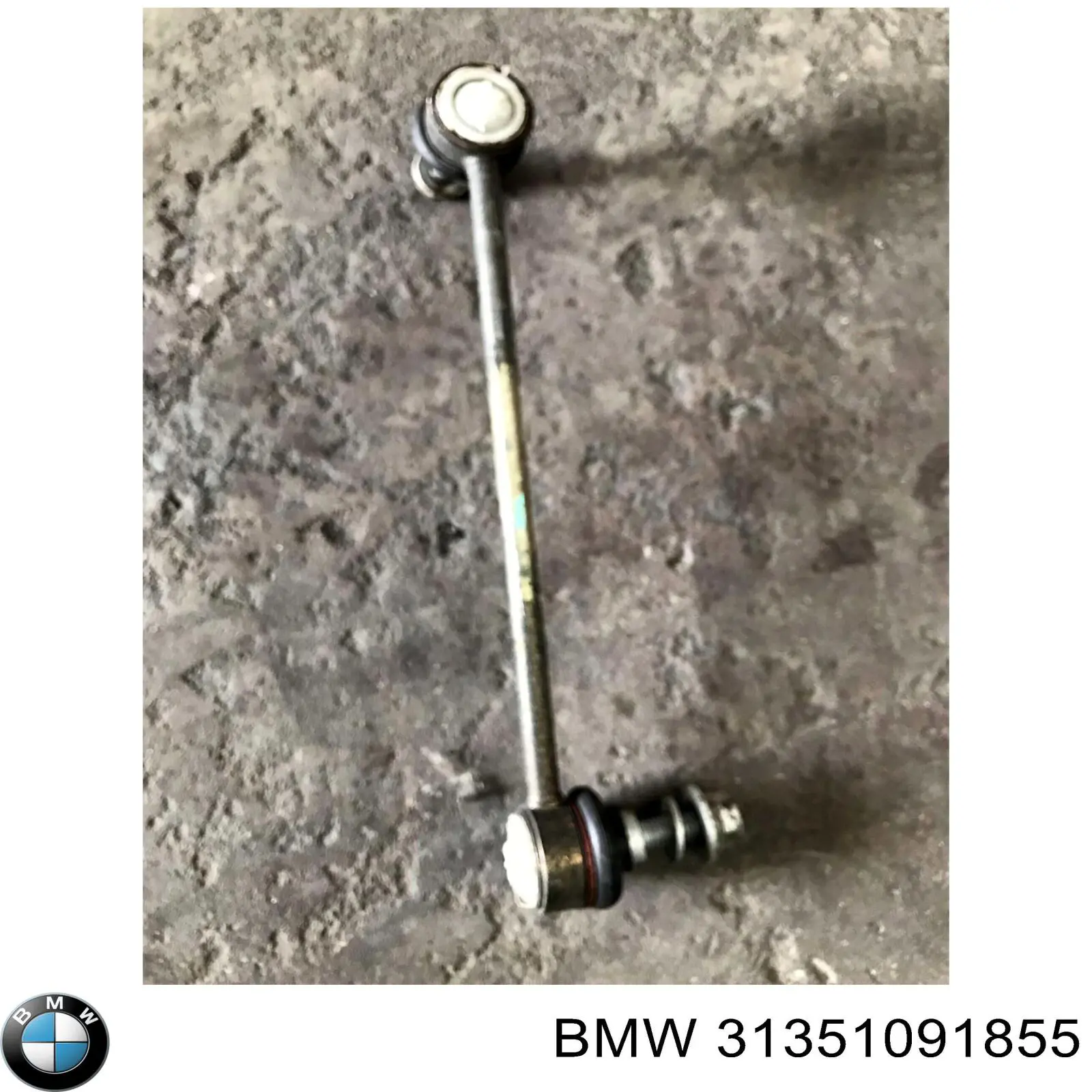 31351091855 BMW barra estabilizadora delantera izquierda