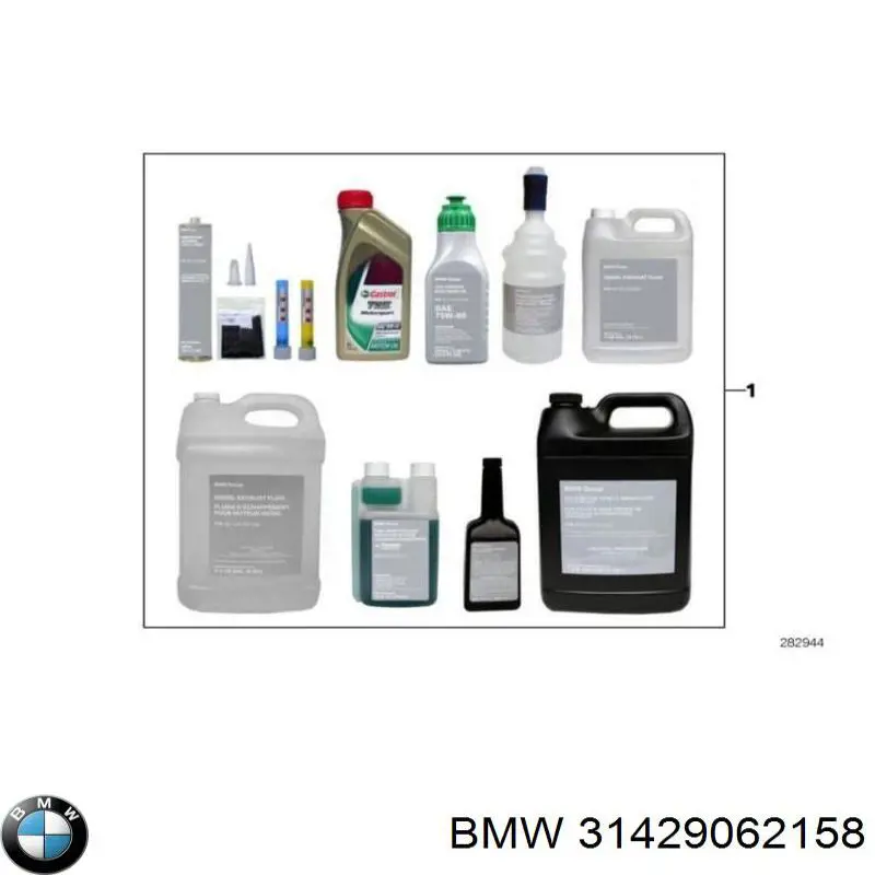 31429062593 BMW aceite de suspension activa