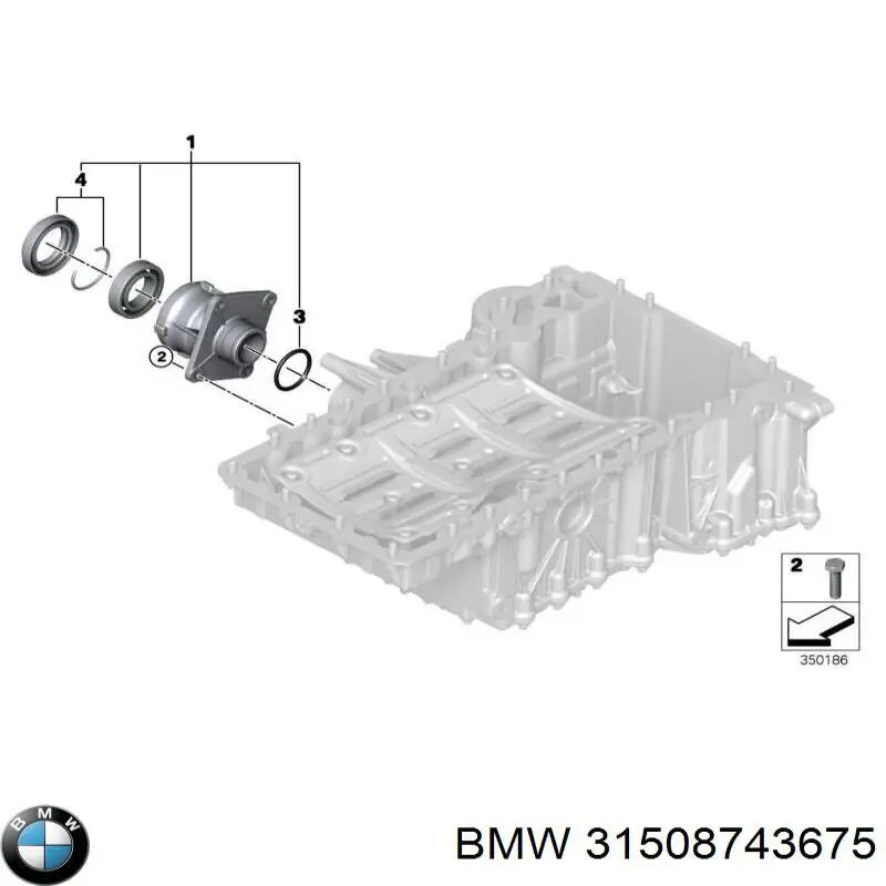  Anillo retén, diferencial eje delantero para BMW X5 E53