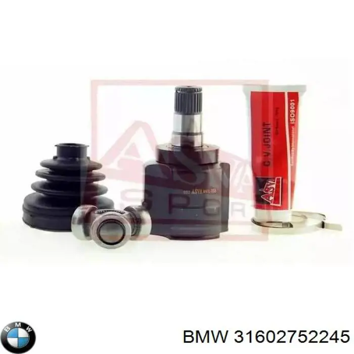 31602752245 BMW árbol de transmisión delantero izquierdo