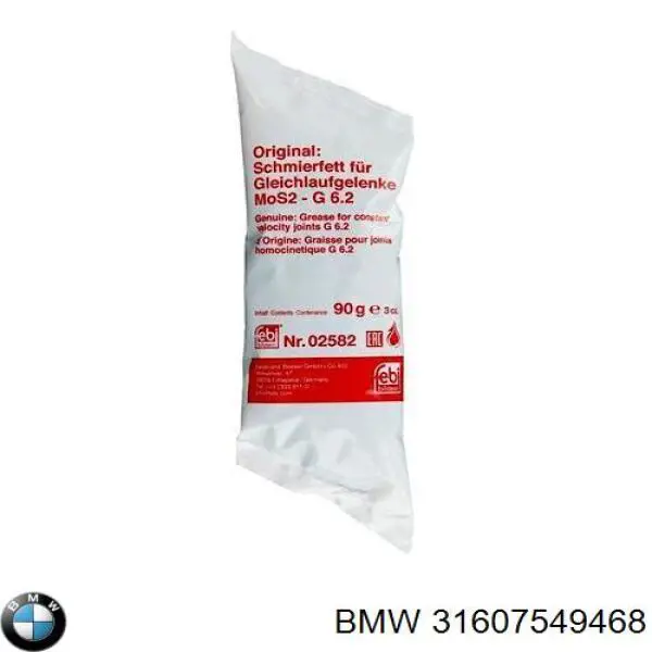 31607549468 BMW fuelle, árbol de transmisión delantero exterior