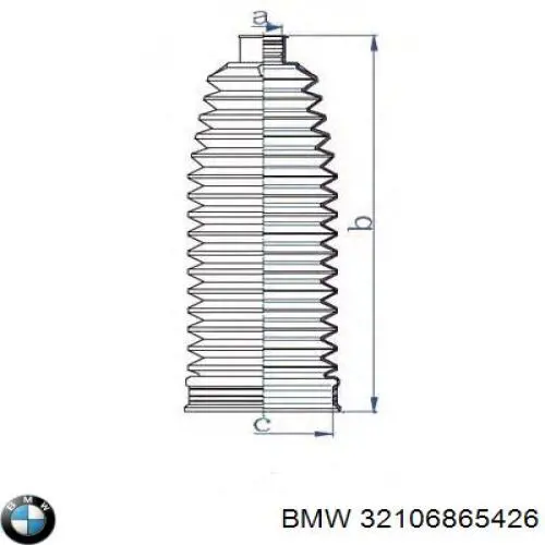 32106865426 BMW fuelle, dirección