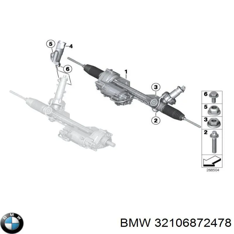 KS01000769 Bosch cremallera de dirección