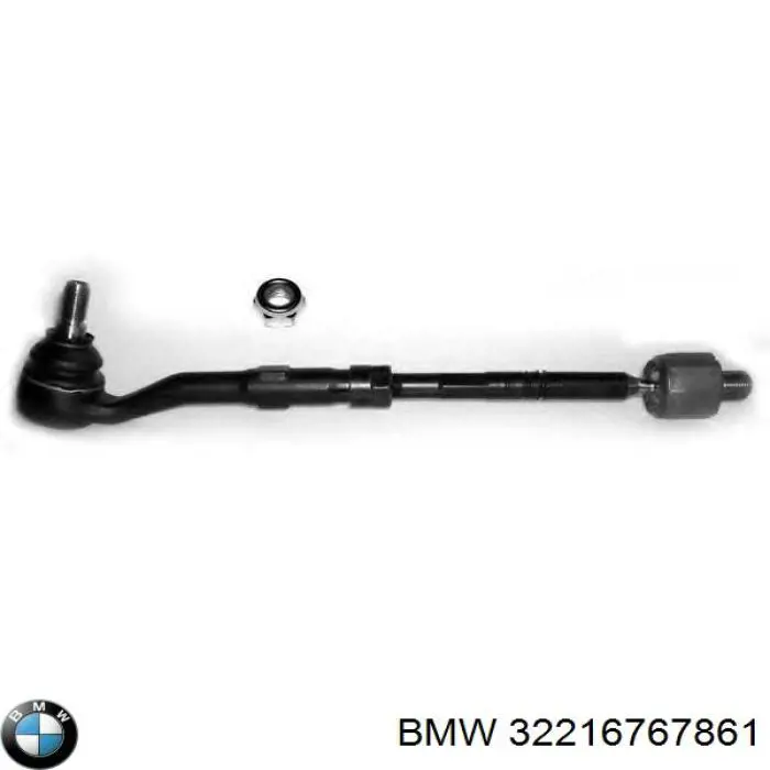 32216767861 BMW barra de acoplamiento completa