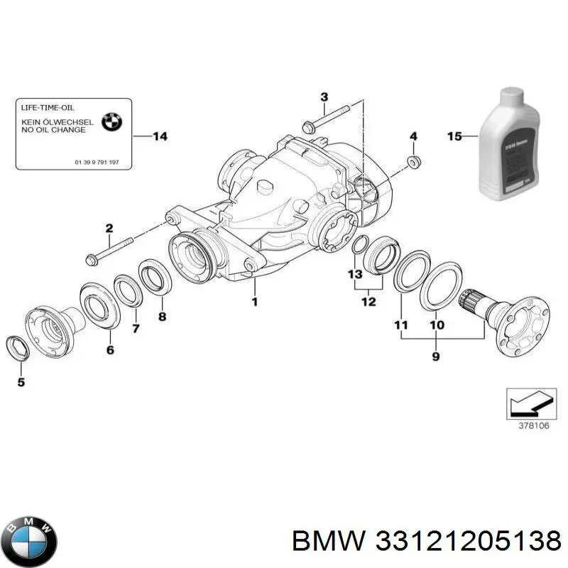 33121205138 BMW 