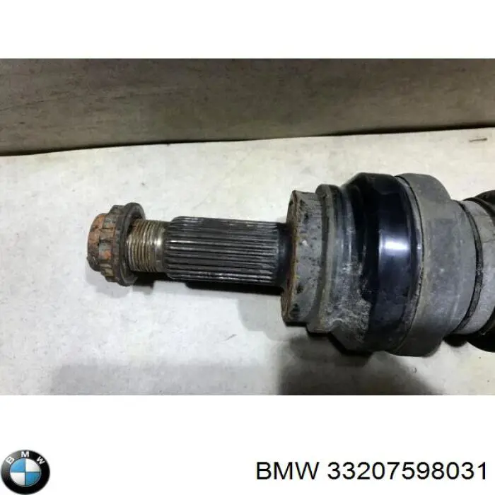 33207598031 BMW árbol de transmisión trasero izquierdo