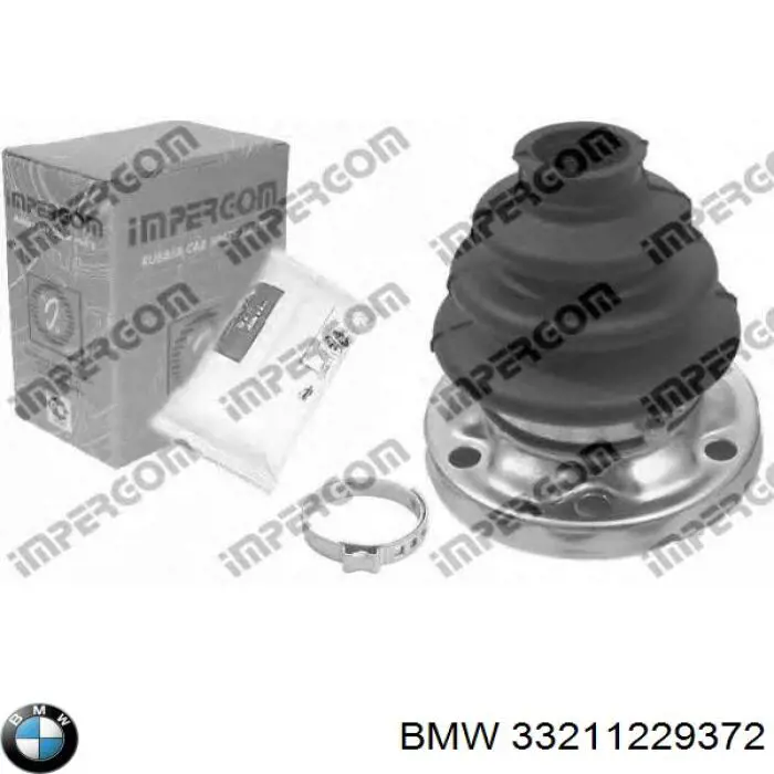 33211229372 BMW fuelle, árbol de transmisión trasero interior