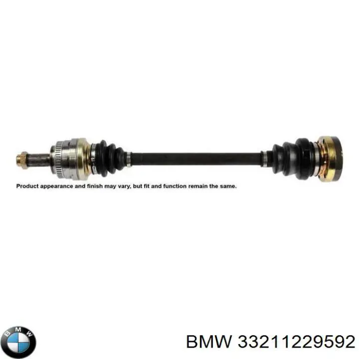 33211229592 BMW árbol de transmisión trasero derecho