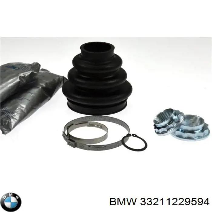 33211229594 BMW fuelle, árbol de transmisión trasero exterior