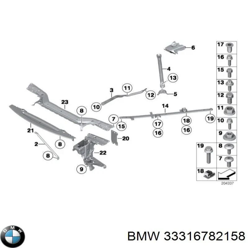  Subchasis trasero soporte motor para BMW X1 E84