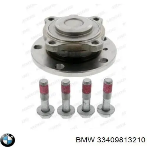 33409813210 BMW cubo de rueda trasero