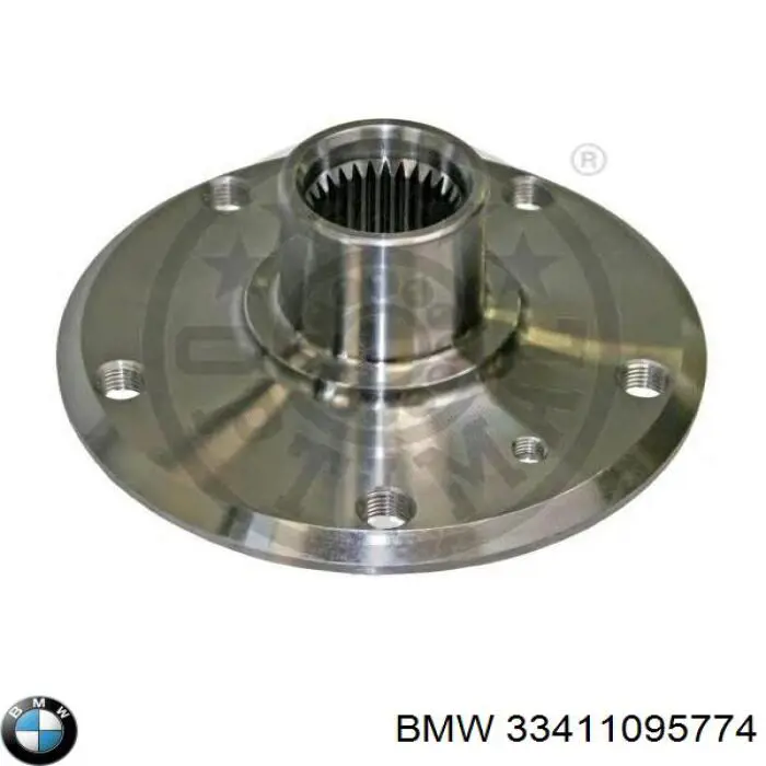 33411095774 BMW cubo de rueda trasero