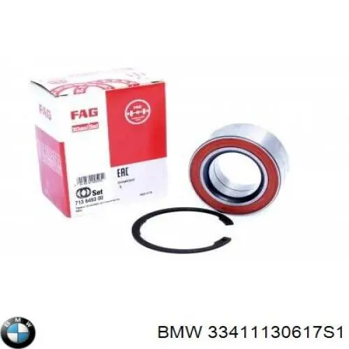 33411130617S1 BMW cojinete de rueda trasero