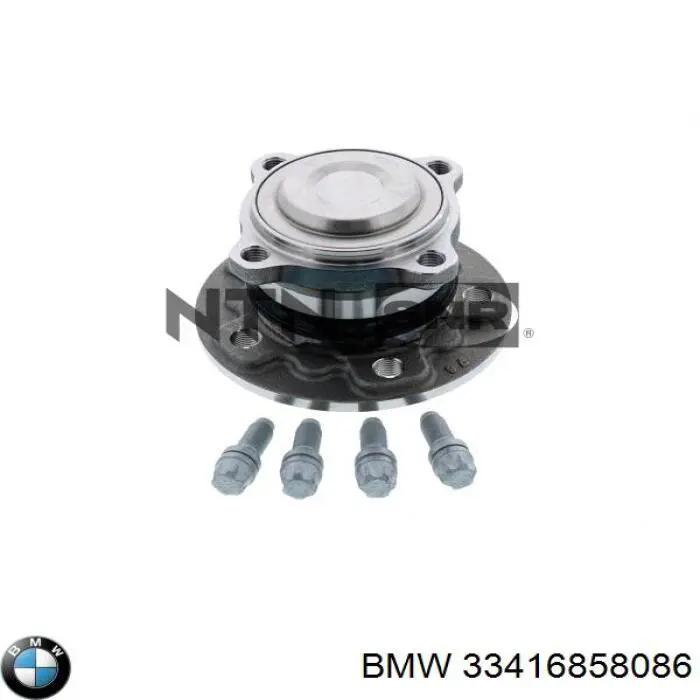  Cubo de rueda trasero para BMW X1 F48