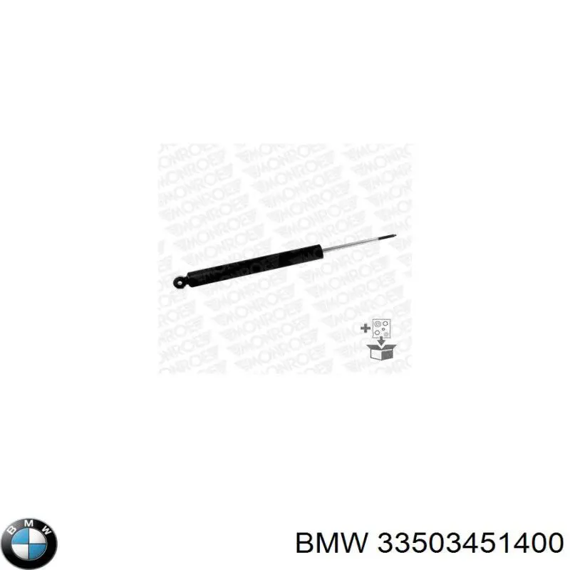 33503451400 BMW amortiguador trasero