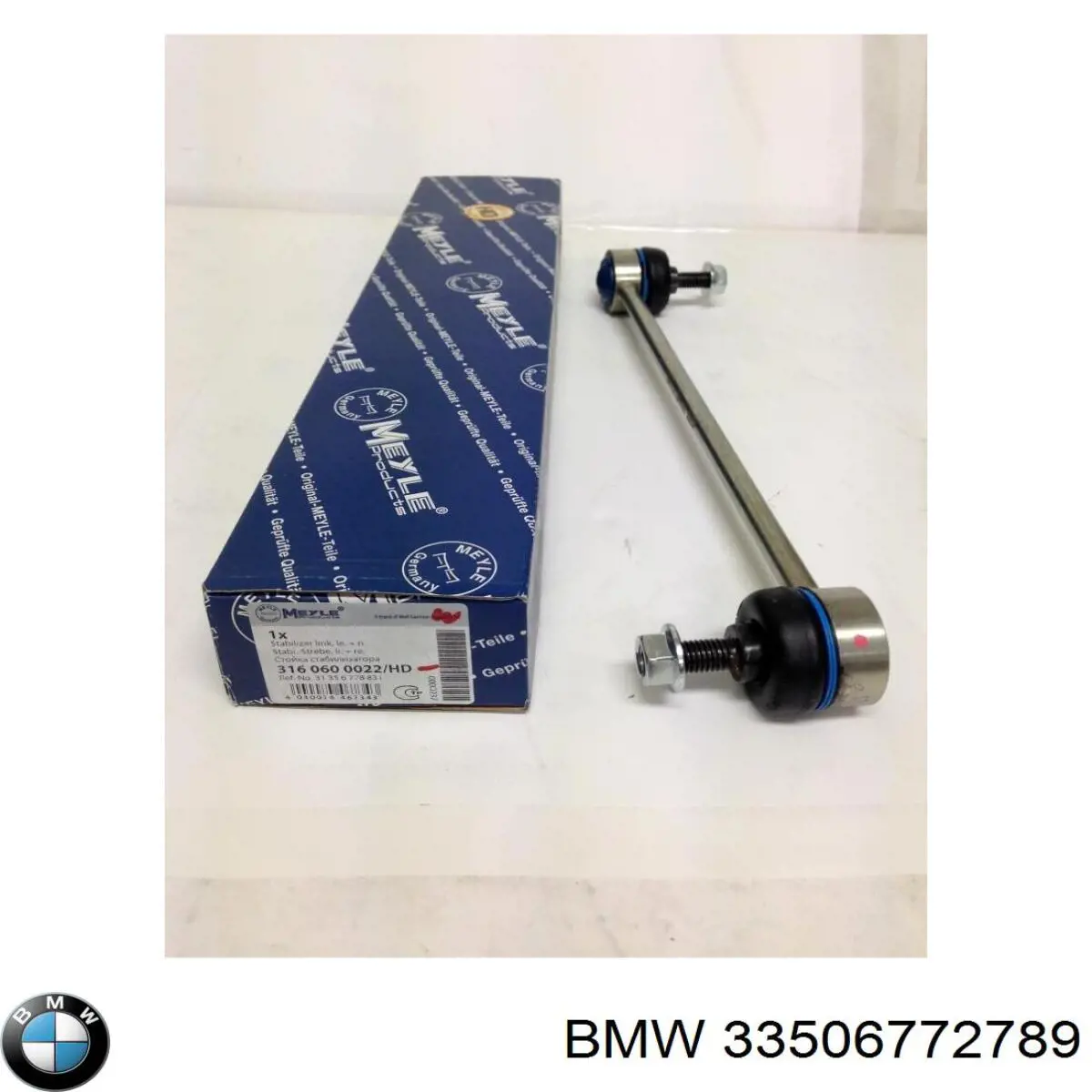 33506772789 BMW soporte de barra estabilizadora trasera