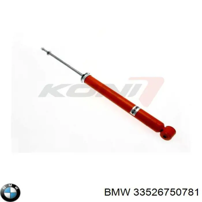 33526750781 BMW amortiguador trasero