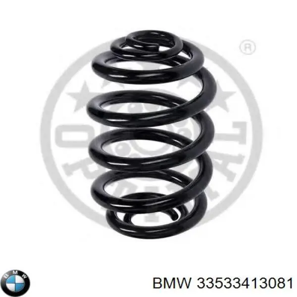 33533413081 BMW muelle de suspensión eje trasero