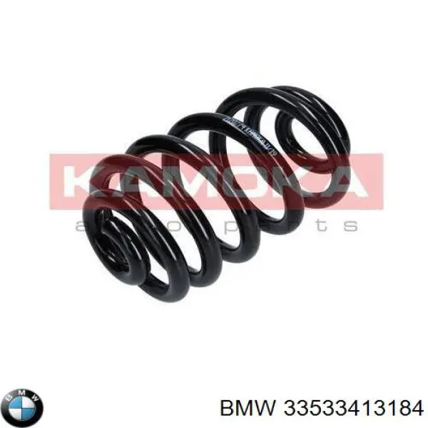 33533413184 BMW muelle de suspensión eje trasero