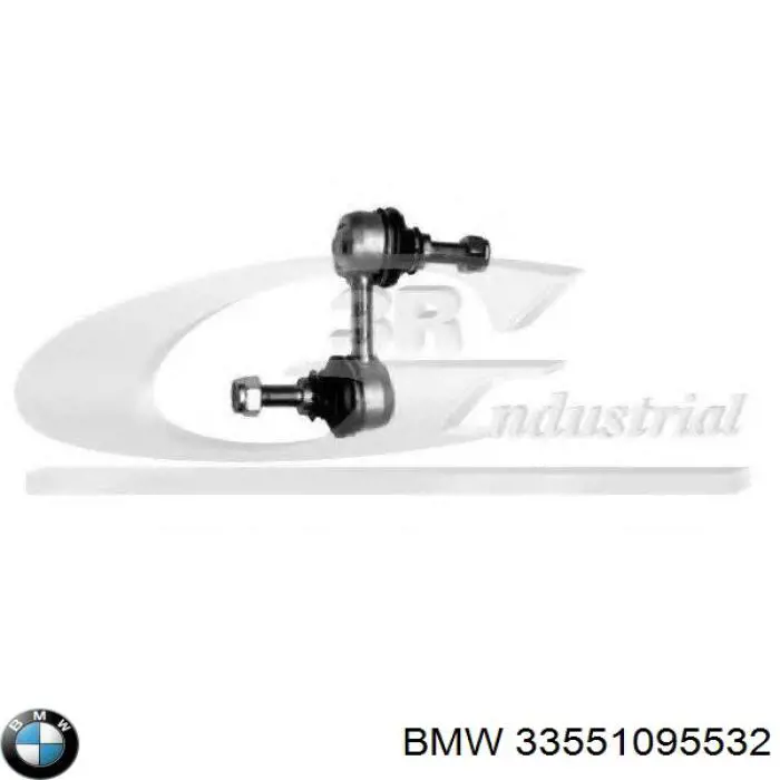 33551095532 BMW soporte de barra estabilizadora trasera