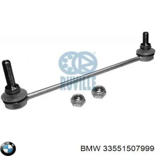 33551507999 BMW soporte de barra estabilizadora trasera