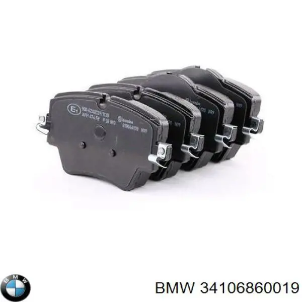 34106860019 BMW pastillas de freno delanteras