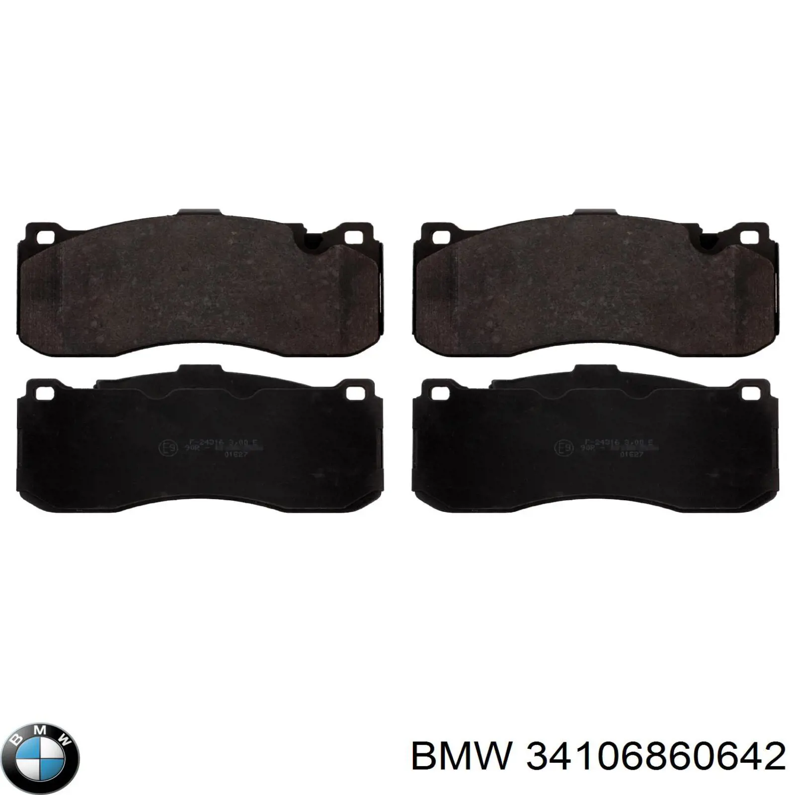 34106860642 BMW pastillas de freno delanteras